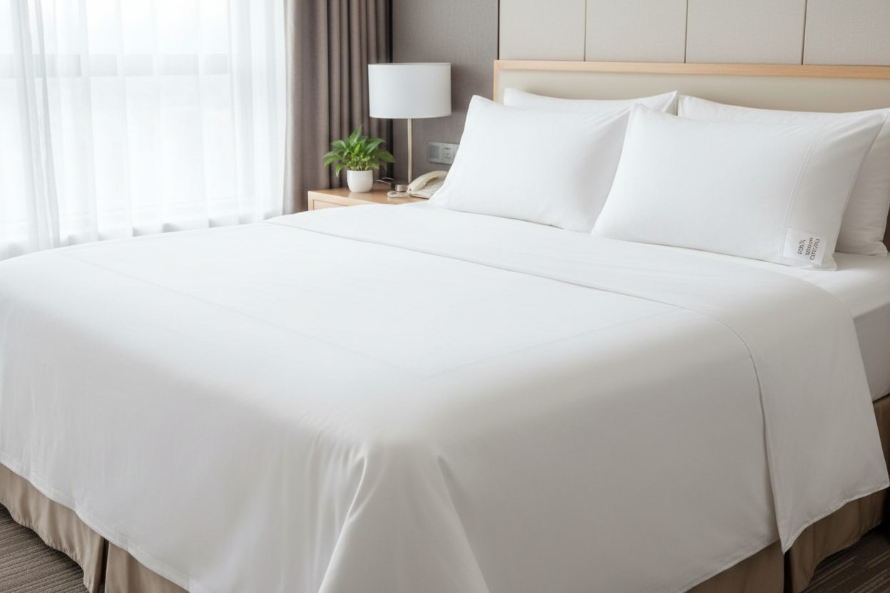 100% Cotton Bed Sheets - King