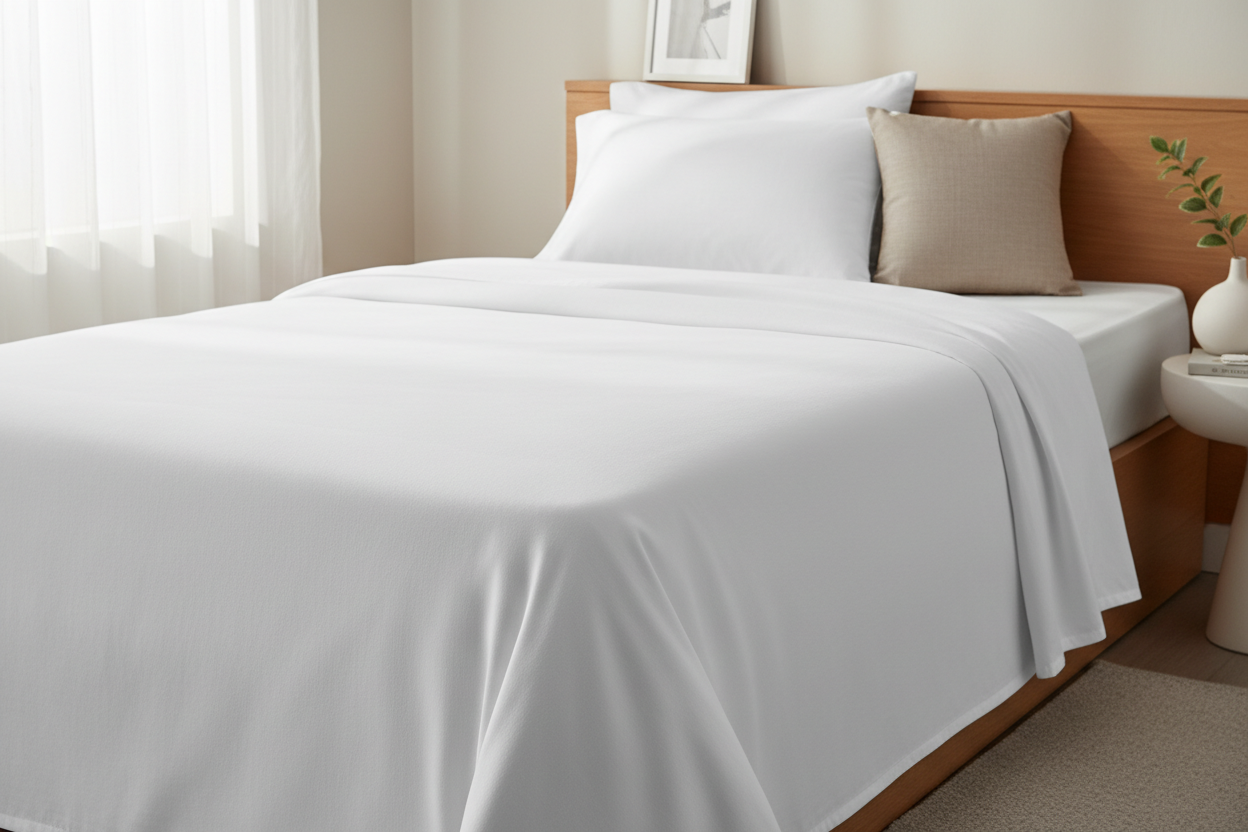 100% Cotton Bed Sheets - Single