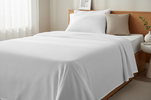 100% Cotton Bed Sheets - Single